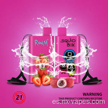 Randm Squid Box Desechable Vape Pod de vape